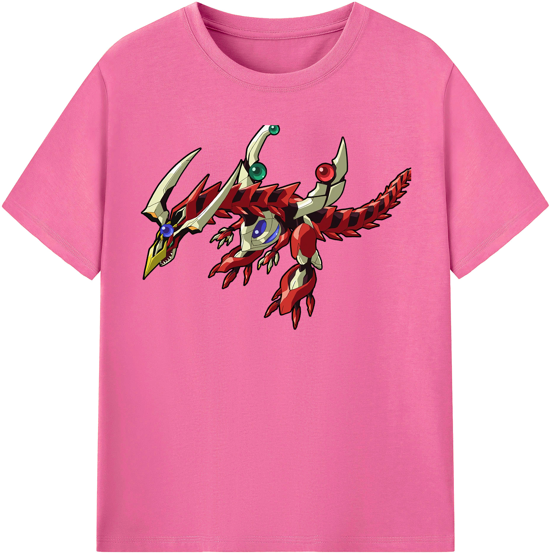 （画像用） 遊☆戯☆王 Yu-Gi-Oh! レディースカジュアルプリントTシャツ（綿100％）